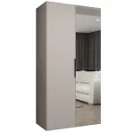 Szekrény Marbella II 100 kasmír/fekete