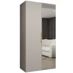 Szekrény Marbella II 100 kasmír/arany