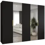 Szekrény Marbella II 250 fekete/arany