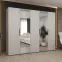 Szekrény Marbella II 250 kasmír/fekete,9