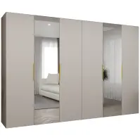 Szekrény Marbella II 300 kasmír/arany