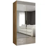 Szekrény Marbella III 100 artisan fekete