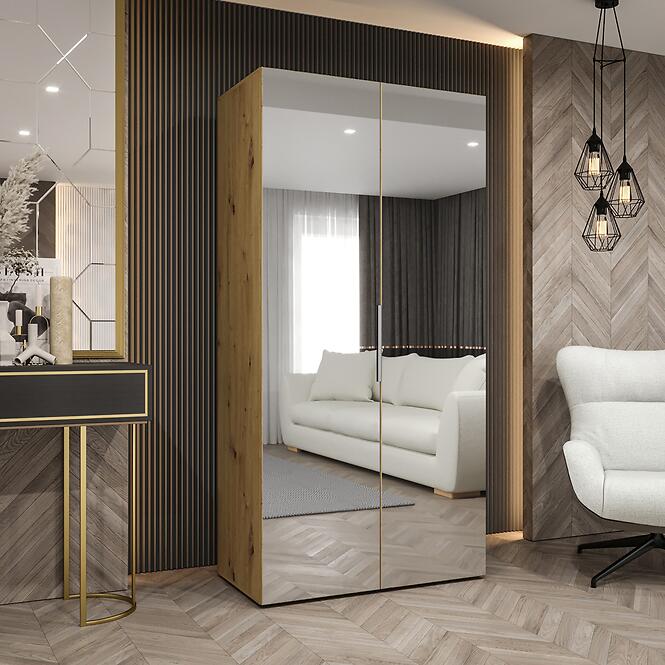 Szekrény Marbella III 100 artisan kasmír,5