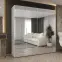 Szekrény Marbella III 200 fehér/arany,5