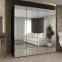 Szekrény Marbella III 200 fekete/arany,5