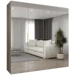 Szekrény Marbella III 200 kasmír/arany