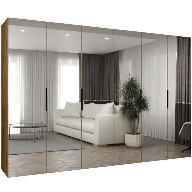 Szekrény Marbella III 300 artisan fekete