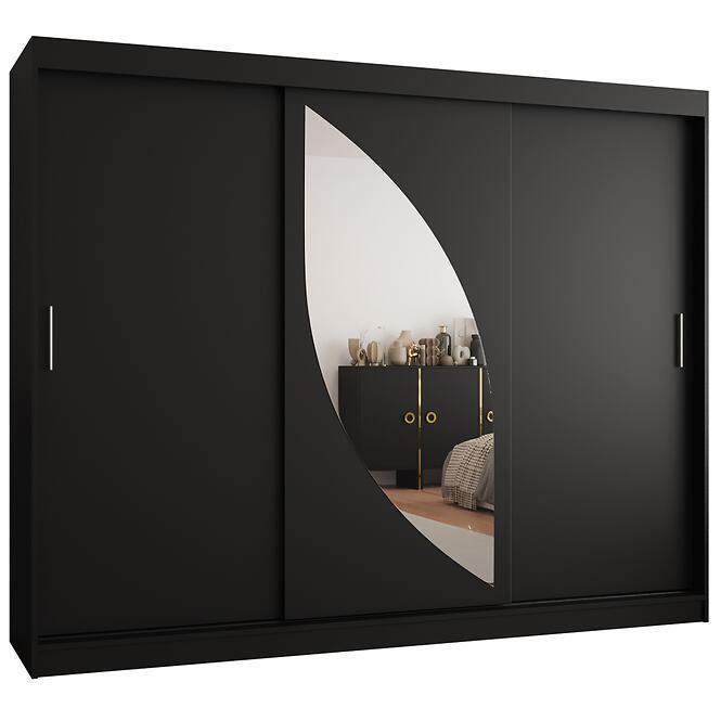 Szekrény Milo 250 fekete