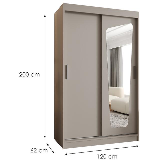 Szekrény Moka 120 kasmír