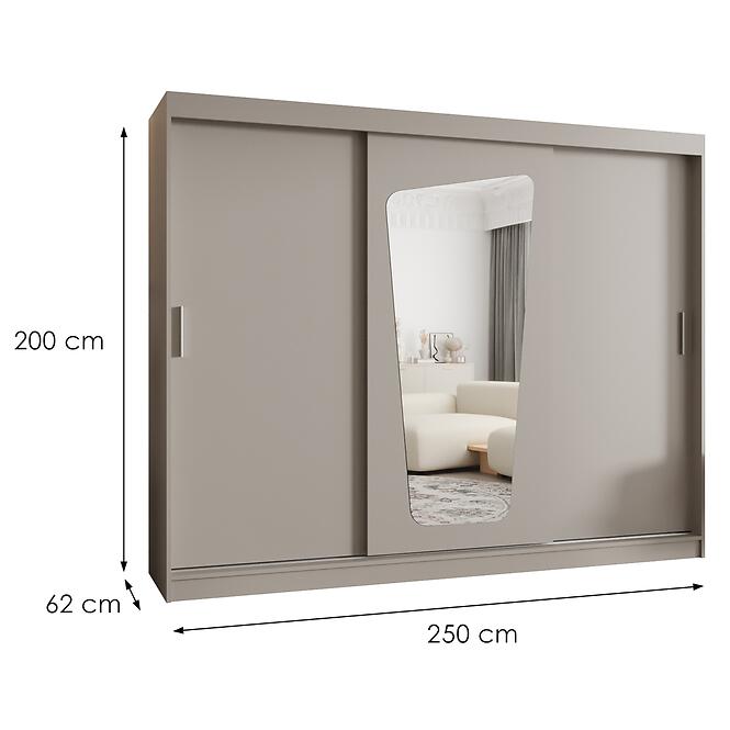 Szekrény Moka 250 kasmír,2