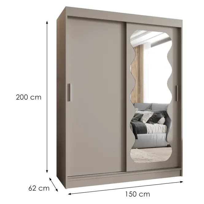 Szekrény Spoti 150 kasmír