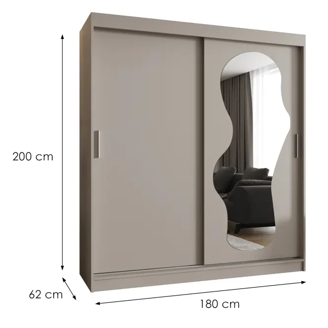 Szekrény Ultra 180 kasmír