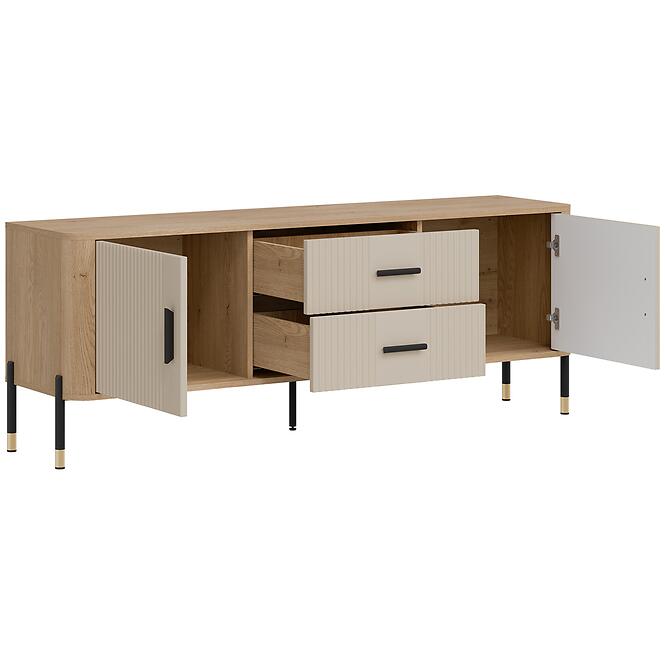 Komód Dante Rtv Dt01 Tölgy Cremona/Kasmír,6