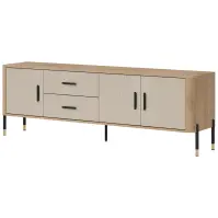 Komód Dante Rtv Dt02 Tölgy Cremona/Kasmír