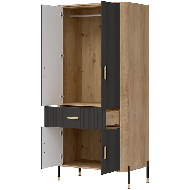 Szekrény Dante Dt16 Tölgy Cremona/Antracit