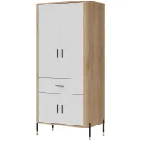 Szekrény Dante Dt16 Tölgy Cremona/Fehér