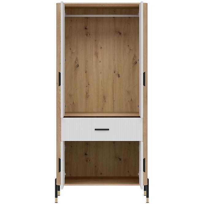 Szekrény Dante Dt16 Tölgy Cremona/Fehér