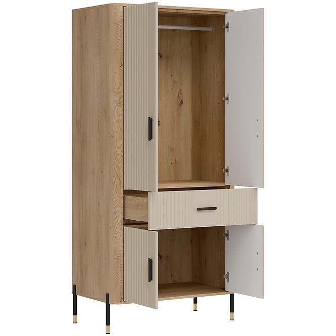 Szekrény Dante Dt16 Tölgy Cremona/Kasmír