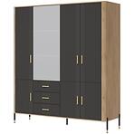 Szekrény Dante Dt17 Tölgy Cremona/Antracit