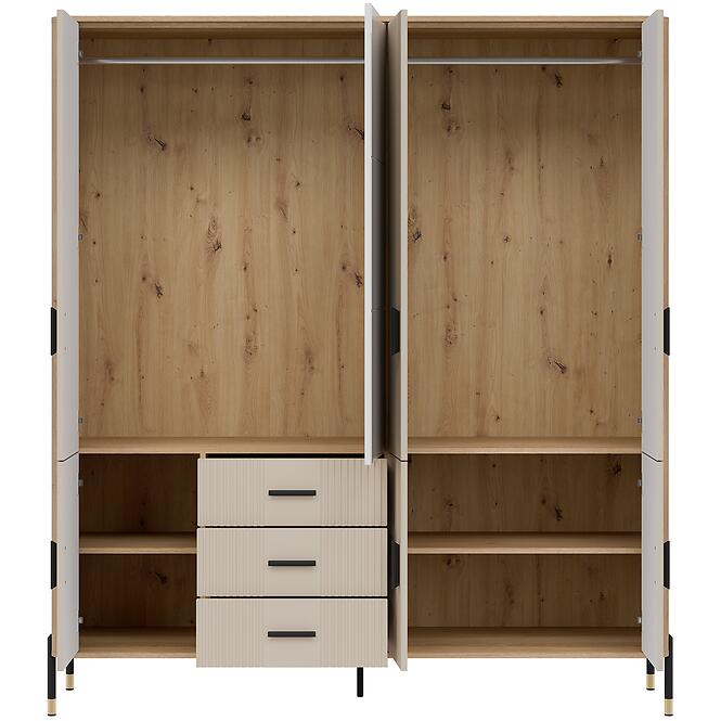 Szekrény Dante Dt17 Tölgy Cremona/Kasmír