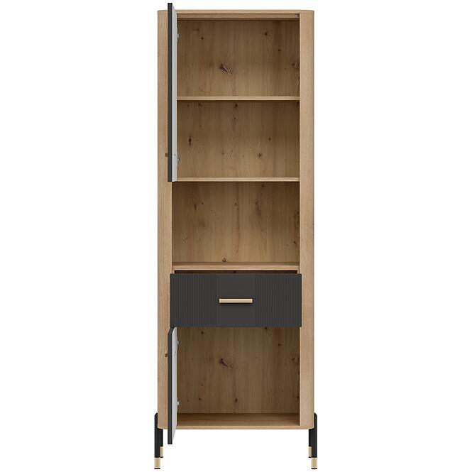 Regál Dante L/P Dt15 Tölgy Cremona/Antracit,4
