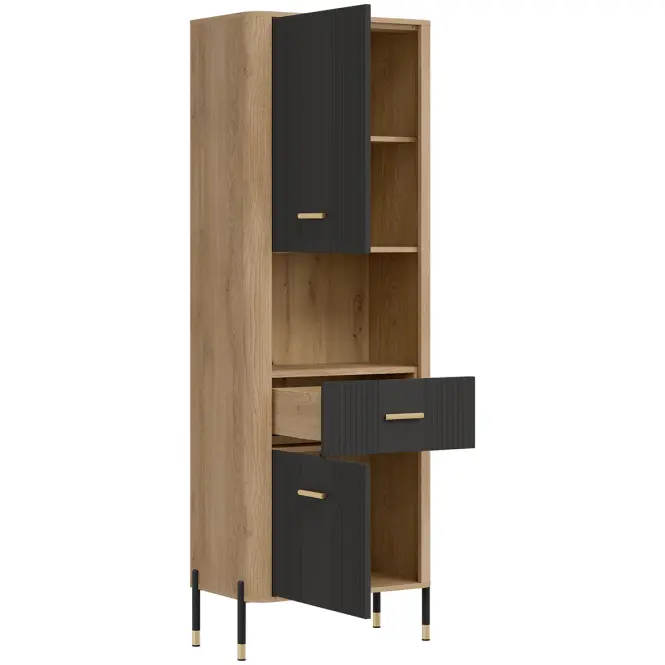 Regál Dante L/P Dt15 Tölgy Cremona/Antracit