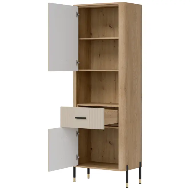 Regál Dante L/P Dt15 Tölgy Cremona/Kasmír