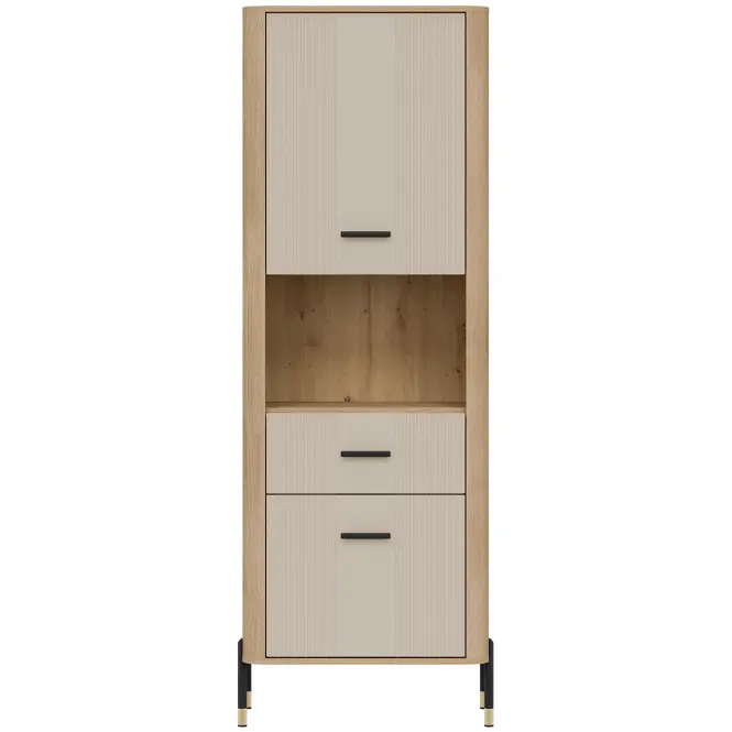 Regál Dante L/P Dt15 Tölgy Cremona/Kasmír