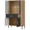 Vitrin Alacsony Dante Dt12 Tölgy Cremona/Antracit,2