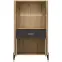 Vitrin Alacsony Dante Dt12 Tölgy Cremona/Antracit,4