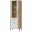 Vitrin L/P Dante Dt13 Tölgy Cremona/Fehér