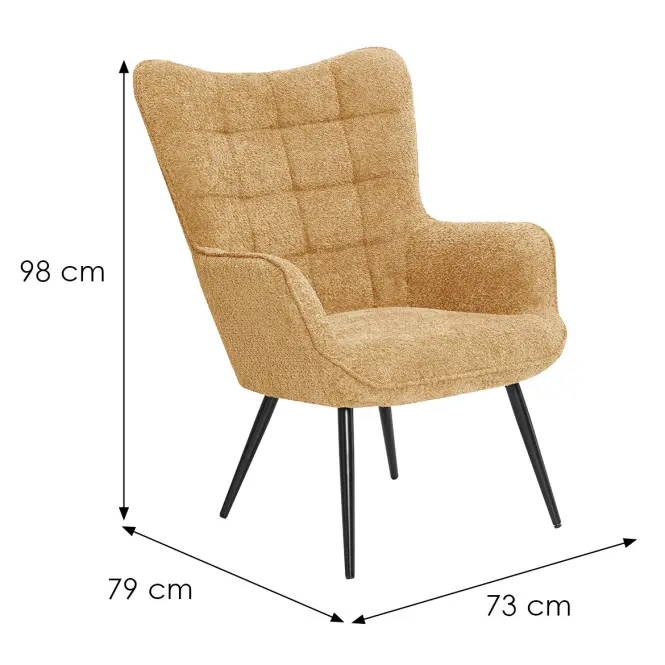 Fotel Hannah 12523 Vinci 68,8