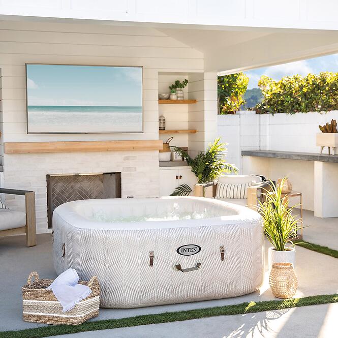 Wellness medence 1,75 x 0,71 m Chevron Bubble Deluxe 28446NP 2026,10