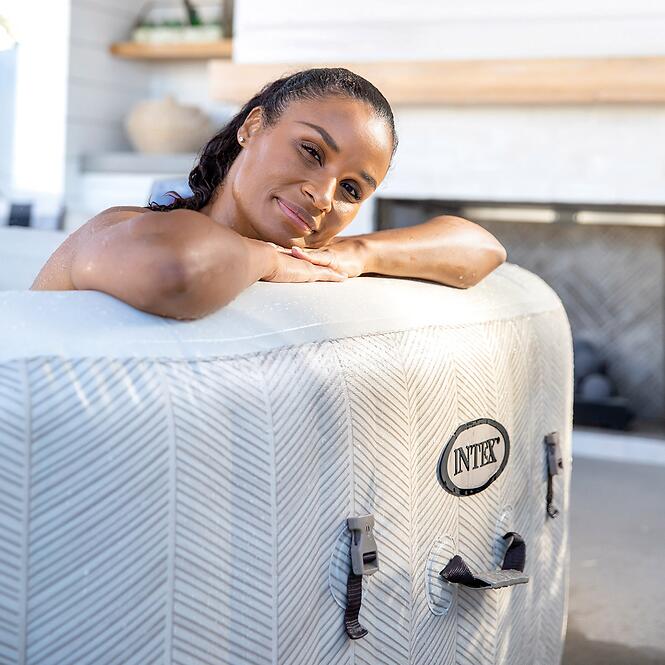 Wellness medence 1,75 x 0,71 m Chevron Bubble Deluxe 28446NP 2026,6