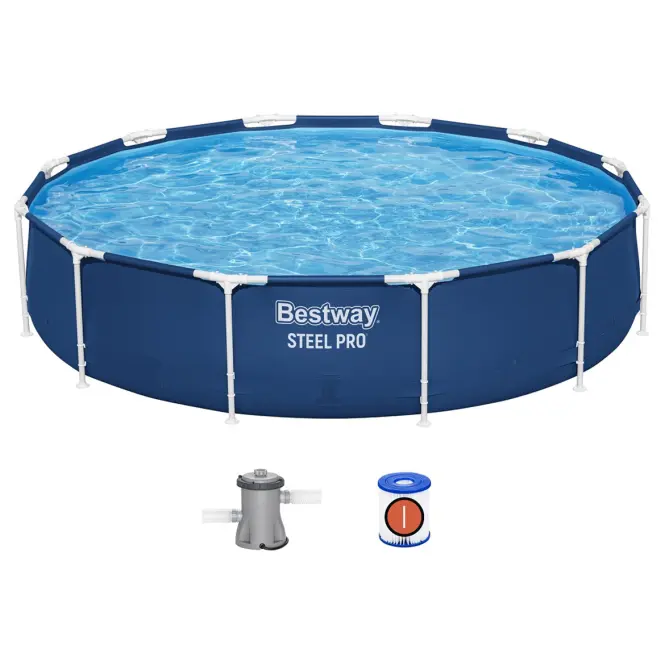 Medence kerettel szivattyúval 3,66 x 0,76 m BESTWAY 56681