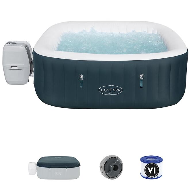 Hidromasszázs medence Spa IBIZA 1,8 x 1,8 x 0,66 m  AirJet™ BESTWAY 6002U,2