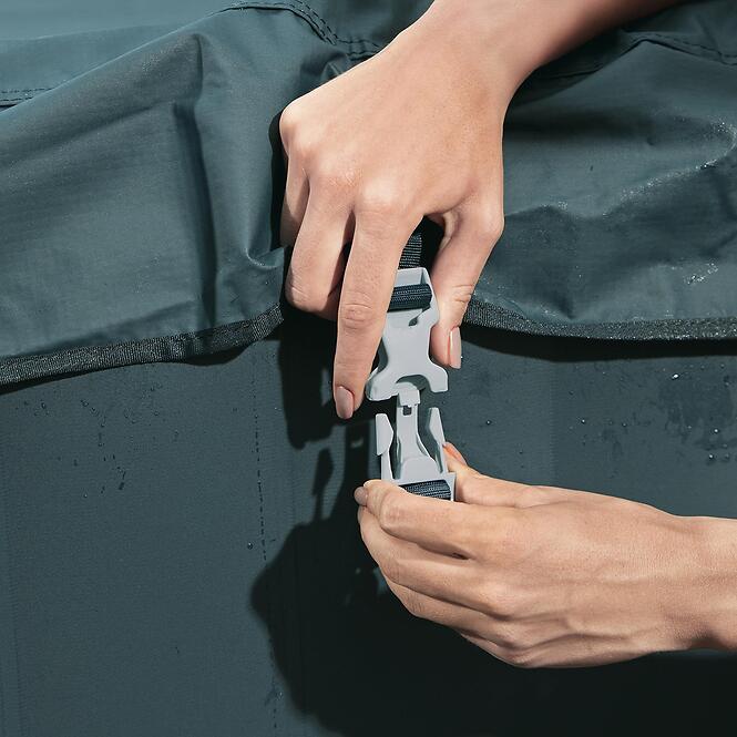 Hidromasszázs medence Spa IBIZA 1,8 x 1,8 x 0,66 m  AirJet™ BESTWAY 6002U,4