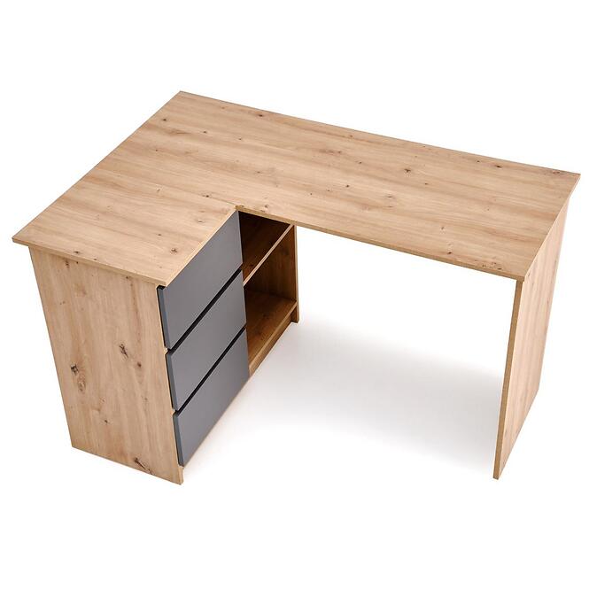 Íróasztal sarok Bega artisan/grafit