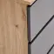 Íróasztal Cino artisan/grafit,7