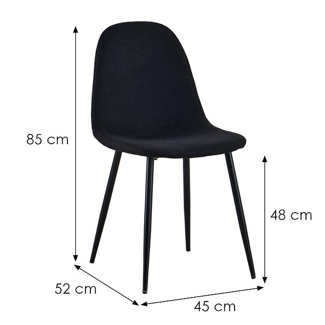 Szék Maria 12551 fekete,2