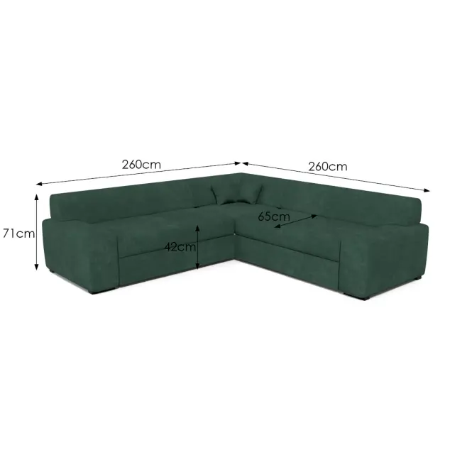 Sarokgarnitúra szett Minos U Maxi Glory 11,4