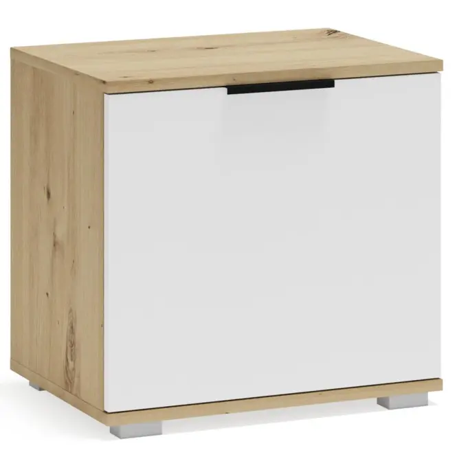Cipősszekrény Clif ST 50 artisan/fehér