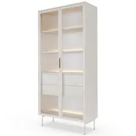 Vitrin Lumi Magas A 91 2d2s + Led Kasmír
