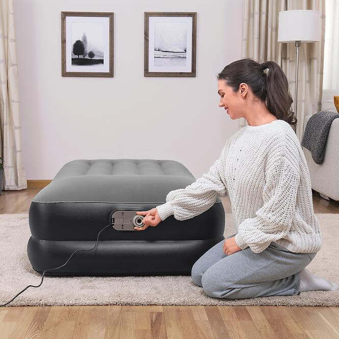 Felfújható matrac Twin beépített pumpával  AC 1,91mx97cmx46cm