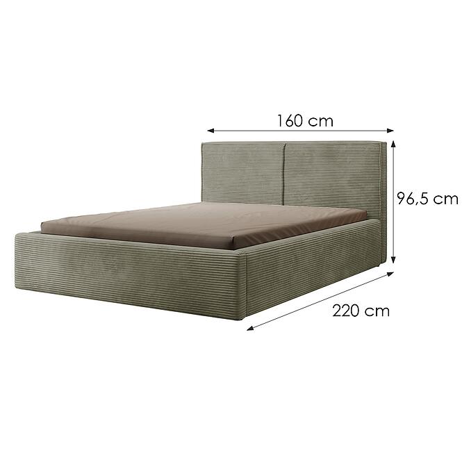 Ágy Inez 140x200 Lincoln 37,4