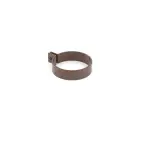 BRYZA PVC Fém lefolyócsőtartó bilincs 90 mm Barna