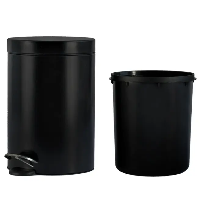 Szemetes 3 l fekete,2