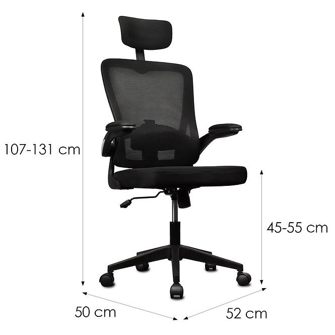 Irodai Szék Lvn System Ergo Lite Fekete Lv2115,2