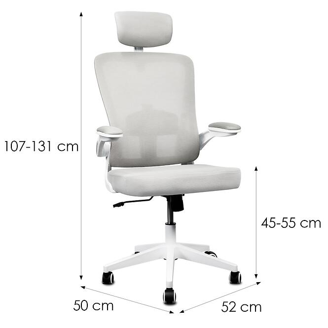 Irodai Szék Lvn System Ergo Lite Fehér Lv2116