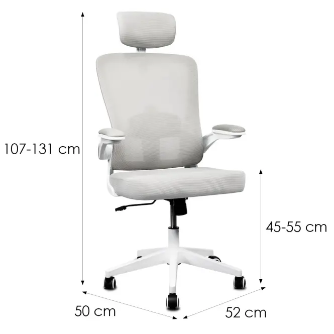 Irodai Szék Lvn System Ergo Lite Fehér Lv2116,2